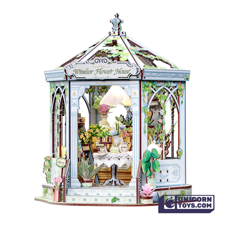 Windsor Flower House | CuteBee GHGC401 DIY Miniature House Kit