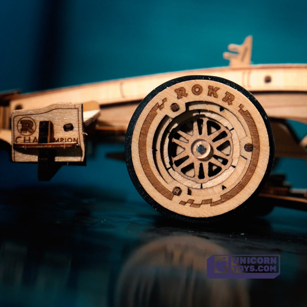 F1 racing car | ROKR 3D Mechanical Gear Puzzle Kit LK505