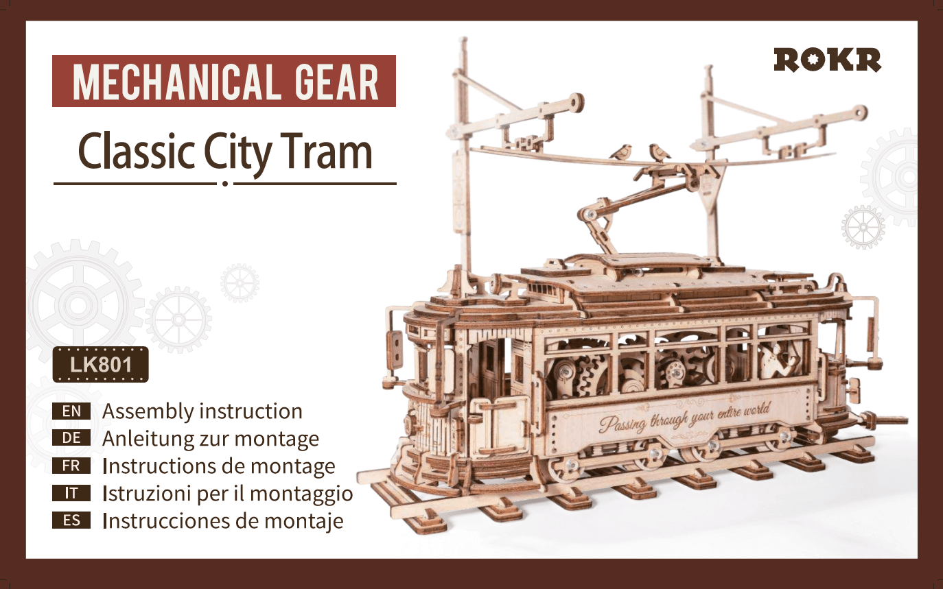 LK801 - ROKR Classic City Tram Manual