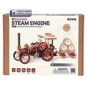 Steam Engine | Robotime ROKR LKA01 Mechanical Gears Puzzle Kit