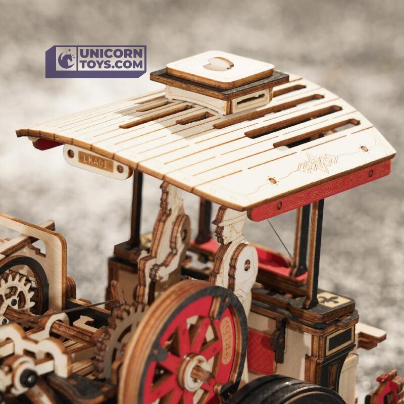 Steam Engine | Robotime ROKR LKA01 Mechanical Gears Puzzle Kit