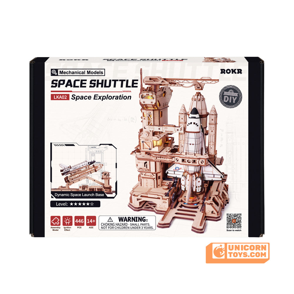 Space Shuttle | Robotime ROKR LKA02 Mechanical Gears Puzzle Kit