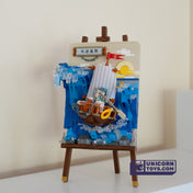 Sailing Ship | LOZ 1280 Mini Block Painting Set for Ages 10+