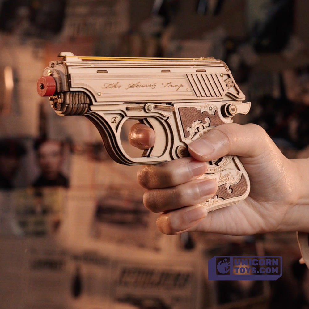 Mini gun | ROKR 3D Mechanical Gear Puzzel Kit LQ502