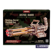 Rotating-Barrel Machine Gun | ROKR 3D Mechanical Gear Puzzel Kit LQA01