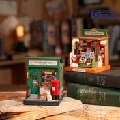 Century Post Office  | Robotime Rolife DS037 DIY Miniature House