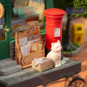 Century Post Office  | Robotime Rolife DS037 DIY Miniature House
