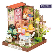 Fancy Tea Yard | Robotime Rolife DS038 DIY Dollhouse Miniatures House