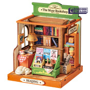 The Muse Bookshop | Robotime Rolife DS040 DIY Dollhouse Miniatures House