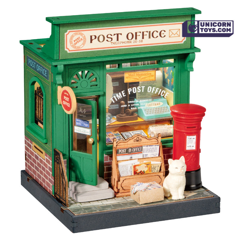 Century Post Office  | Robotime Rolife DS037 DIY Miniature House