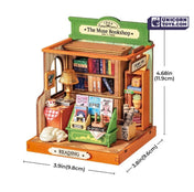 The Muse Bookshop | Robotime Rolife DS040 DIY Dollhouse Miniatures House