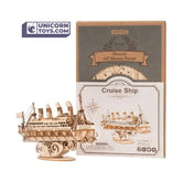 Sailling Ship | ROKR 3D Wooden Puzzle TG305 Wooden Model Ship Hand-Made Craft Gift & Decoration