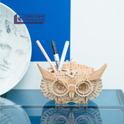 Owl Storage Box | ROKR 3D Wooden Puzzle TG405 Wooden Storage Box Hand-Made Craft Gift & Decoration