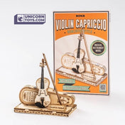 Violin Capriccio | ROKR 3D Wooden Puzzle TG604K Wooden Musical Instrument Model Kit