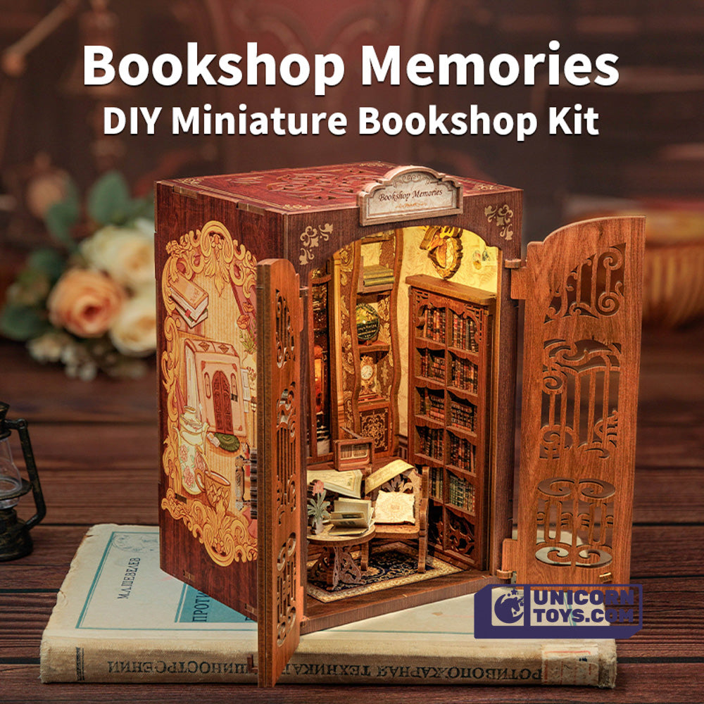 Bookshop Memories | CuteBee SD01 DIY Miniature Book Nook Kit