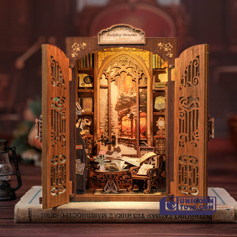 Bookshop Memories | CuteBee SD01 DIY Miniature Book Nook Kit