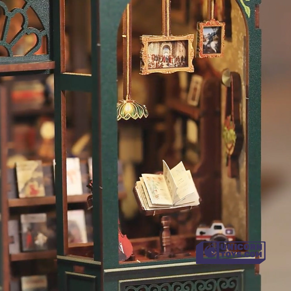 Owl Bookstore | CuteBee SD02 DIY Miniature Book Nook Kit