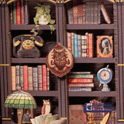 Owl Bookstore | CuteBee SD02 DIY Miniature Book Nook Kit