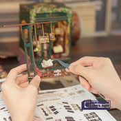Owl Bookstore | CuteBee SD02 DIY Miniature Book Nook Kit