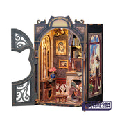 Count Cat's Study | CuteBee SD03 DIY Miniature Book Nook Kit