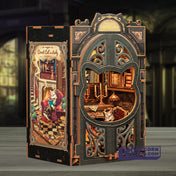 Count Cat's Study | CuteBee SD03 DIY Miniature Book Nook Kit