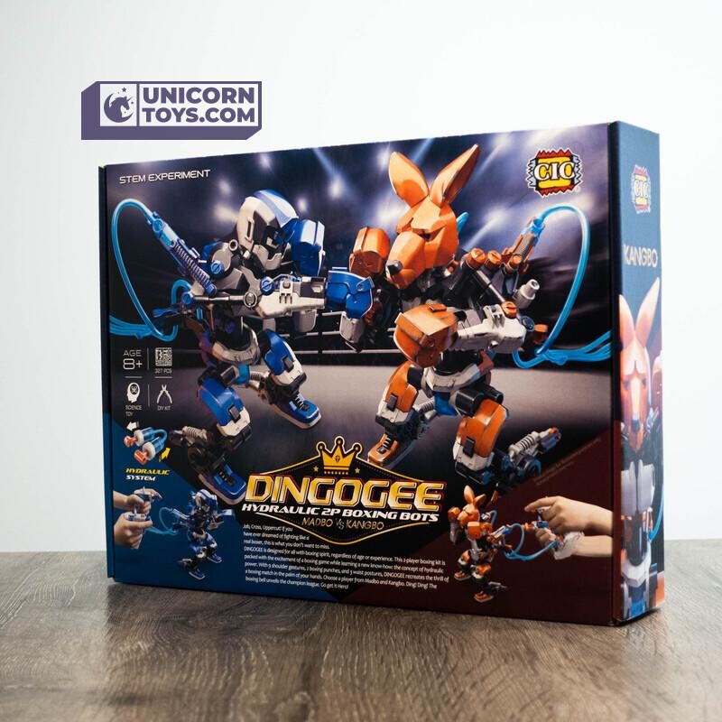 Dingogee Hydraulic Boxing Kit 2 Players with Controllers Age 10+