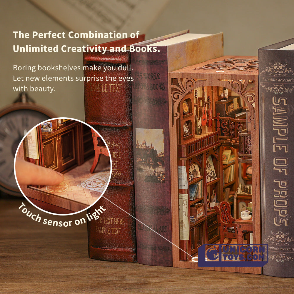 The Secret Rhythm | CuteBee SZ03 DIY Miniature Book Nook Kit