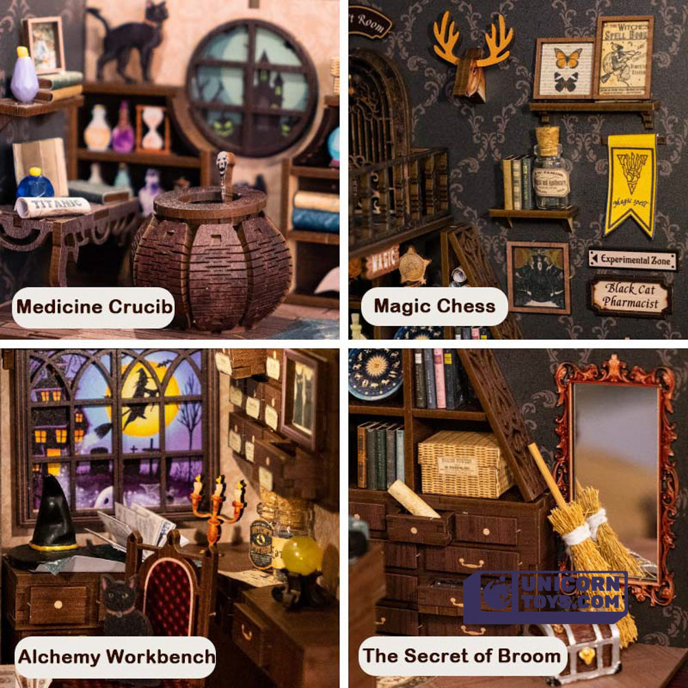 Magic Pharmacist | CuteBee SZ05 DIY Miniature Book Nook Kit