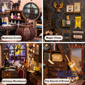 Magic Pharmacist | CuteBee SZ05 DIY Miniature Book Nook Kit