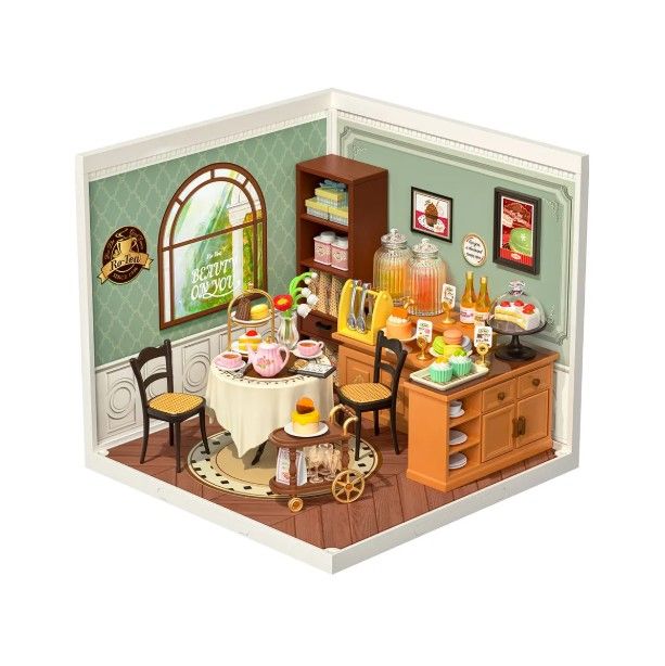 Sweet Sips Tea | Rolife Super Creator DW011 DIY Stackable Dollhouse Miniatures Kit
