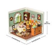 Sweet Sips Tea | Rolife Super Creator DW011 DIY Stackable Dollhouse Miniatures Kit