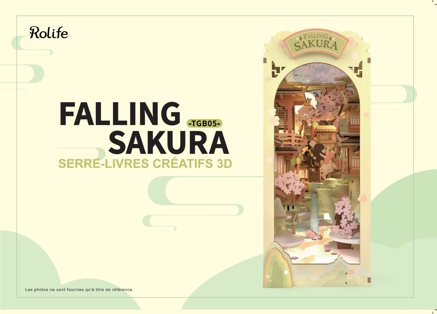 RTGB05 - Falling Sakura Manuel en Français
