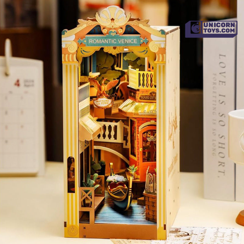 Romantic Venice | Robotime Rolife TGB08 DIY Miniature Book Nook Kit
