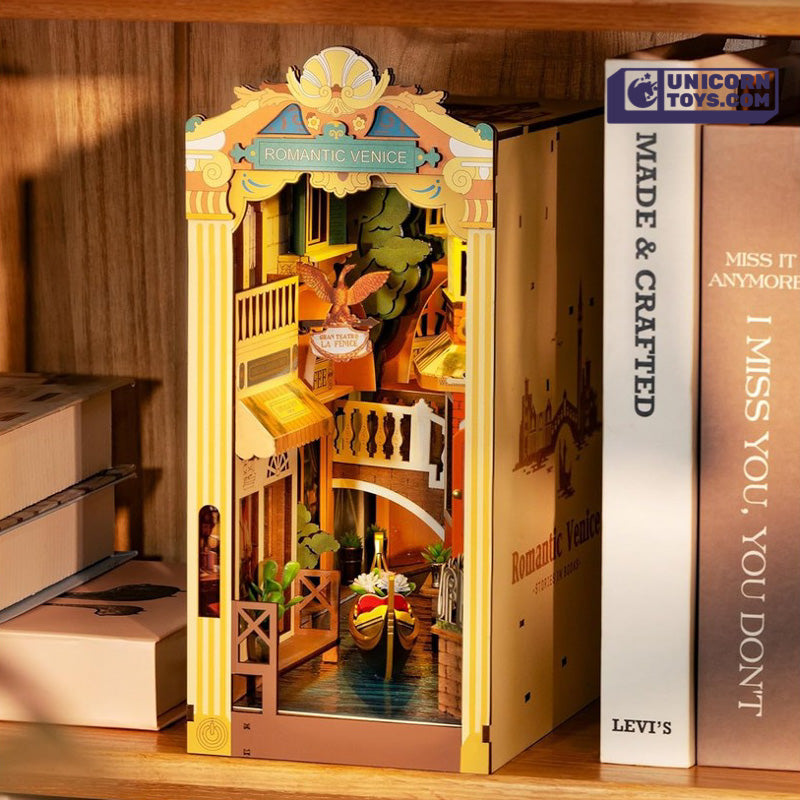 Romantic Venice | Robotime Rolife TGB08 DIY Miniature Book Nook Kit