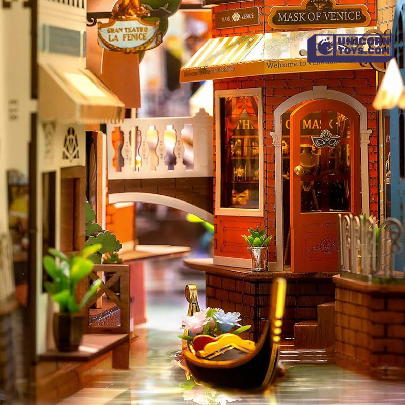 Romantic Venice | Robotime Rolife TGB08 DIY Miniature Book Nook Kit
