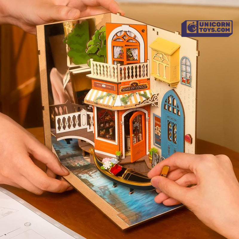 Romantic Venice | Robotime Rolife TGB08 DIY Miniature Book Nook Kit