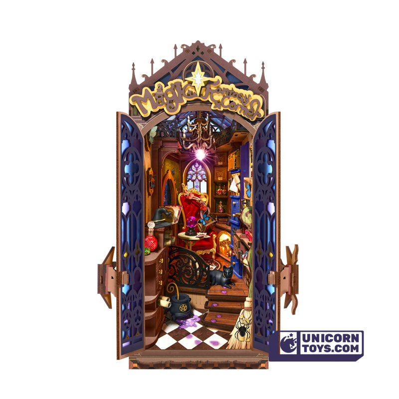 Magic Fantasy Corner | Robotime Rolife TGB14 DIY Miniature Book Nook Kit