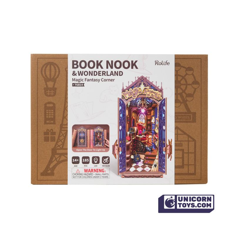Magic Fantasy Corner | Robotime Rolife TGB14 DIY Miniature Book Nook Kit