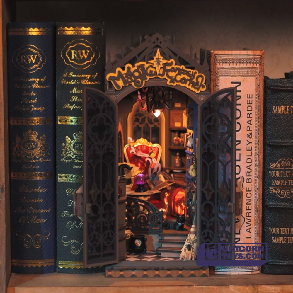 Magic Fantasy Corner | Robotime Rolife TGB14 DIY Miniature Book Nook Kit