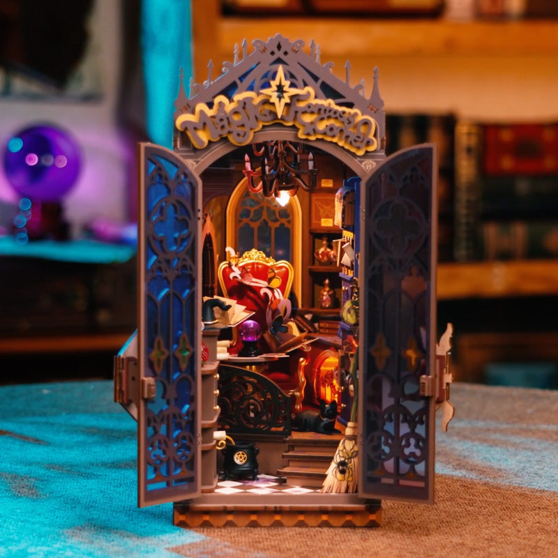 Magic Fantasy Corner | Robotime Rolife TGB14 DIY Miniature Book Nook Kit