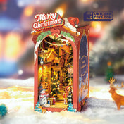 Christmas Street | Robotime Rolife TGC06 DIY Miniature Book Nook Kit