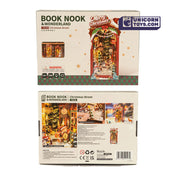 Christmas Street | Robotime Rolife TGC06 DIY Miniature Book Nook Kit