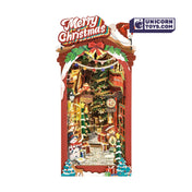 Christmas Street | Robotime Rolife TGC06 DIY Miniature Book Nook Kit