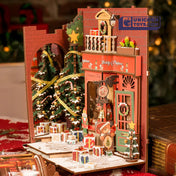 Christmas Indoor Scene | Robotime Rolife TGC07 DIY Miniature Book Nook Kit