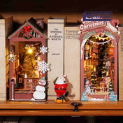 Christmas Indoor Scene | Robotime Rolife TGC07 DIY Miniature Book Nook Kit