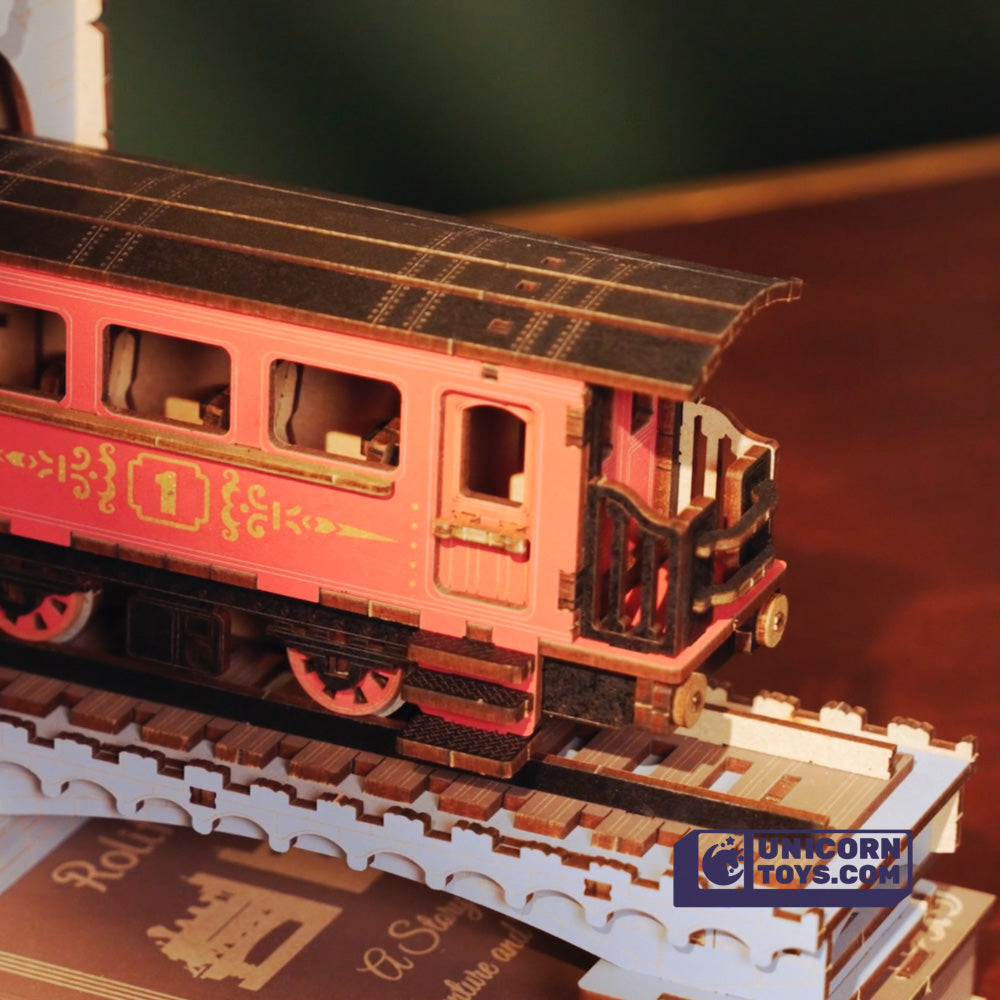 Century Train | Rolife TGE01 DIY Miniature Book Nook and Wonderland Kit