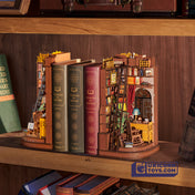 Silent Corner Study | Rolife TGE02 DIY Miniature Book Nook and Wonderland Kit