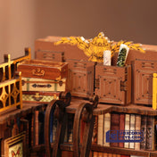Silent Corner Study | Rolife TGE02 DIY Miniature Book Nook and Wonderland Kit