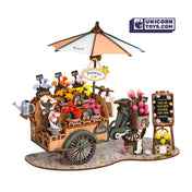 Blossom Cart | Rolife 3D Wooden Puzzle TGS03