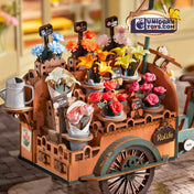 Blossom Cart | Rolife 3D Wooden Puzzle TGS03
